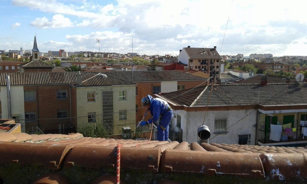 sistema de colocación de púas